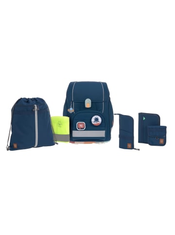 Lässig Lässig Schulranzen Set 7-teilig, Boxy Unique navy