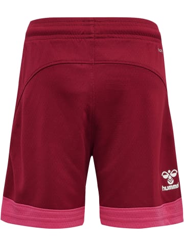 Hummel Shorts Hmllead Poly Shorts Kids in BIKING RED