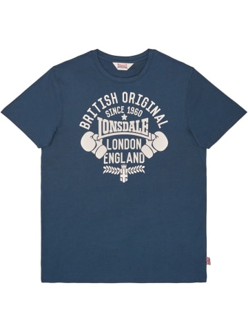 Lonsdale T-Shirt "Catterick" in Blau