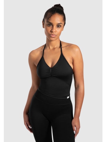 SMILODOX Crop Top Malena in Schwarz