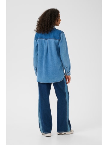 Kaffe Jeanshemd KAsandra Loose fit in Light Blue Denim
