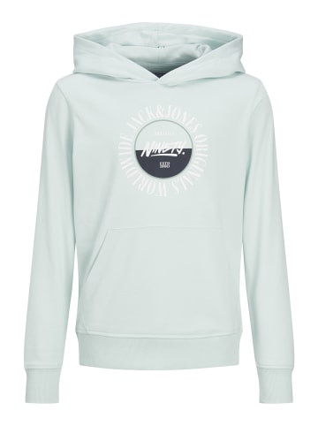 JACK & JONES Junior Kapuzensweatshirt JORCOBIN in skylight