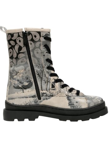 Dogo Gisele Boots - Spooky Town in Grau