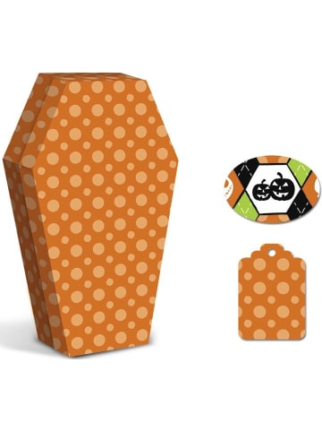 Buntpapierfabrik Ludwig Bähr Geschenkbox Spooky Packung mit 6 Stück Motiv 03