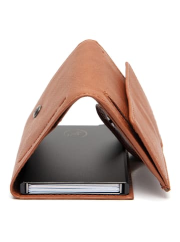 The Chesterfield Brand Iriona Geldbörse RFID Schutz Leder 7.5 cm in cognac