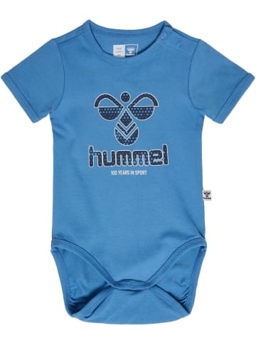 Hummel Kinder Kurzarmbody "Hmlazur" in Blau