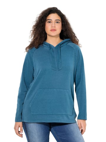 Ulla Popken Sweatshirt in petrol