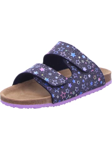 Be Mega Bio-Pantolette in blau