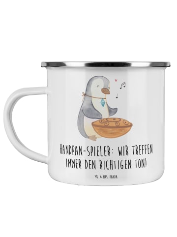 Mr. & Mrs. Panda Tasse Handpan Spieler mit Spruch in Weiß