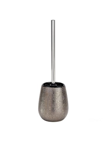 Wenko Bürstenbehälter MARRAKESH + WC-Bürste in Braun, (B) 13 x (H) 41 x (L) 13 cm