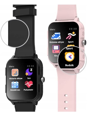 COFI 1453 Smartwatch 1,4" IP68 in Rosa