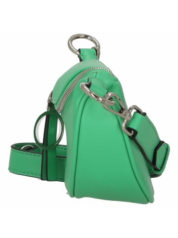 Seidenfelt Skien II - Schultertasche 19 cm in electric green