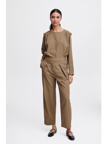 b. young Casual Hose BYMMIDDE Relaxed fit in Walnut Melange