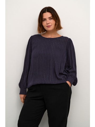 KAFFE curve Langarm-Bluse KClio in Dawn Purple