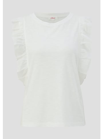 s.Oliver T-Shirt in 0210_ecru