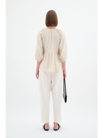 InWear Langarm - Hemd FrannyIW Gerade Passform in Eggshell