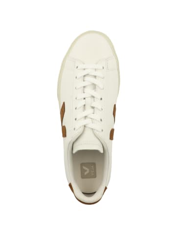 Veja Sneaker low Campo Leather in weiss