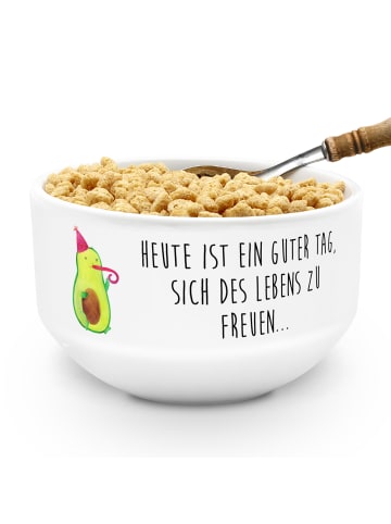 Mr. & Mrs. Panda Bowlschale Avocado Feier mit Spruch in Weiß