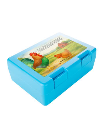 Mr. & Mrs. Panda Lunchbox Hahn Korn Design mit Spruch in Weiß