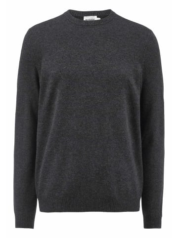 Hessnatur Strick Pullover in anthrazit