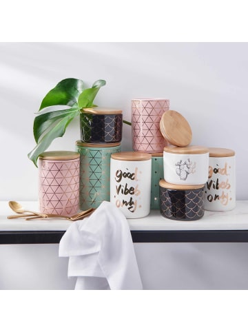 Butlers Aufbewahrungsdose Wellen QUEEN IT in Schwarz