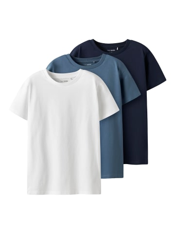 TWO SOON 3er-Pack T-Shirt in Navy Blazer