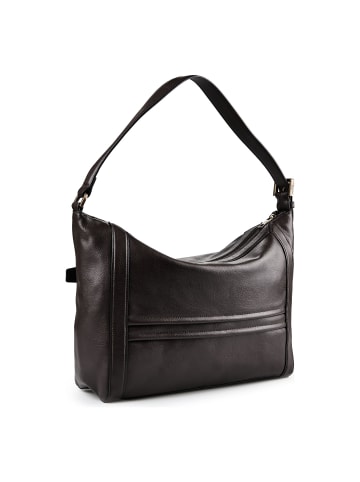 LIEBESKIND BERLIN Delia Schultertasche M Leder 43 cm in deep soil