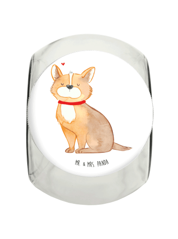 Mr. & Mrs. Panda Futterdose Hund Glück ohne Spruch in Weiß