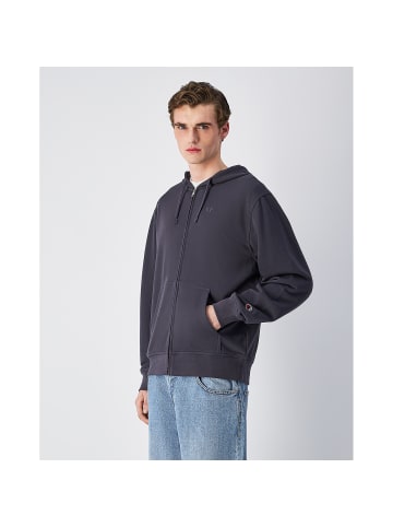 Champion Full Zip Hoodie Sweatshirt in Grau0650