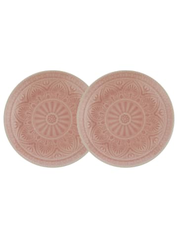 Butlers Teller SUMATRA 2er-Set in Pink