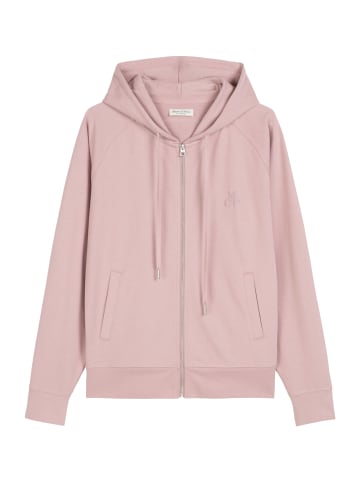 Marc O'Polo Kapuzensweatjacke Thick Jersey in dark mauve