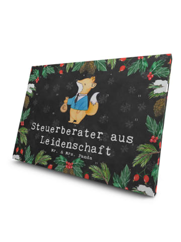 Mr. & Mrs. Panda Tee Adventskalender Steuerberater Leidenschaft ... in Kreidetafel