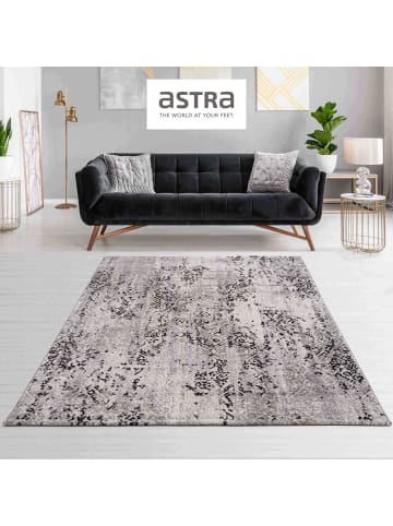 Astra Wohnzimmer Kurzflorteppich ANTEA in Dunkelgrau