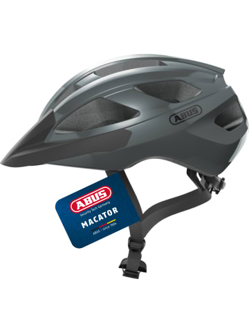 ABUS Fahrradhelm Macator in race grey