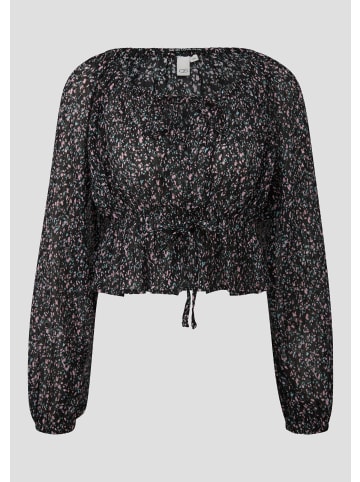QS Bluse in 99A0_schwarz