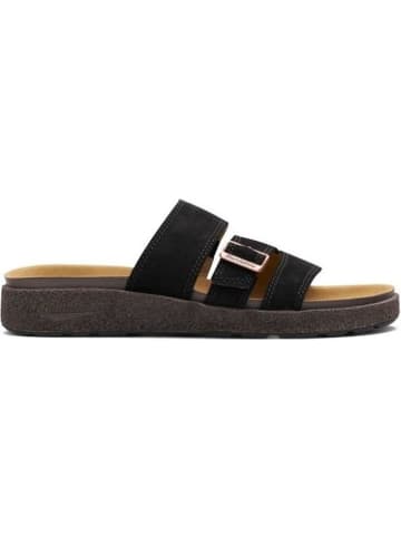 Blundstone Sandale "2698 Black Suede (Aerocork Sandal)" in Schwarz