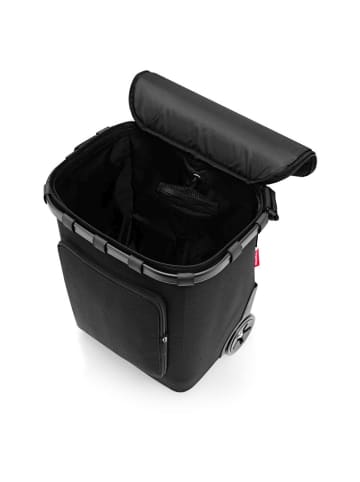 Reisenthel carrycruiser plus - Einkaufstrolley recycelt PET 52.5 cm (black) in schwarz