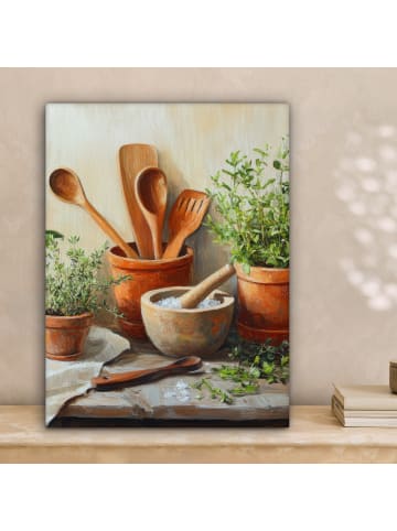 MuchoWow Leinwand Bilder Terra cotta