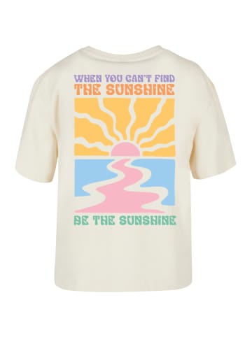 F4NT4STIC Ladies Everyday Tee Be The Sunshine Color in Whitesand