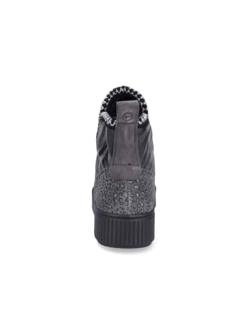 Tamaris Boot in Anthrazit Zebra