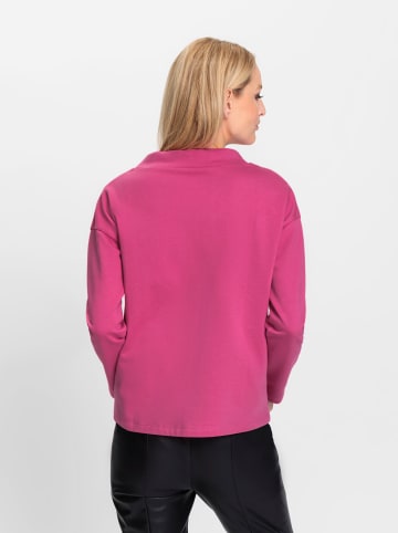 Heine Sweatshirt in fuchsia