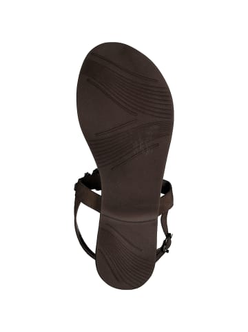 Marco Tozzi Zehenstegsandalen in Braun