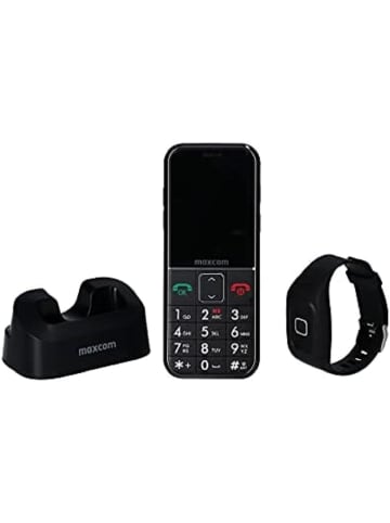 Maxcom MaxCom Comfort MM735, Balken, Single SIM, 5,59 cm (2.2 Zoll) in Schwarz