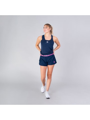 BIDI BADU Tiida Tech 2 In 1 Shorts in dunkelblau/pink