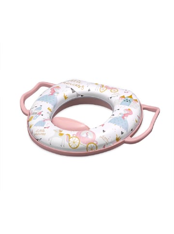 Lorelli Toilettensitz mit Handgriff in rosa