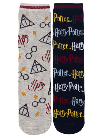 United Labels 5er Pack Harry Potter Socken Sneaker 40-45 in Mehrfarbig