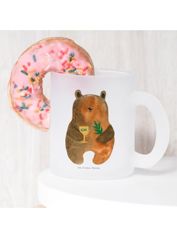 Mr. & Mrs. Panda Henkelbecher Bär Konfirmation ohne Spruch in Transparent