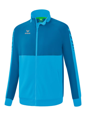 erima Kinder Six Wings Worker Jacke, Trainingsjacke in curacao/mykonos