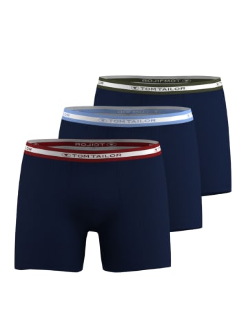 Tom Tailor Long-Pants 3Er Pack Buffer in blau-dunkel-multicolor1