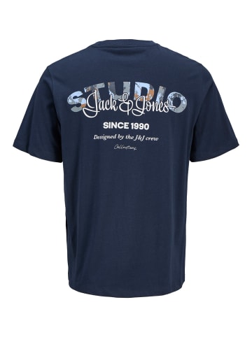 JACK & JONES PLUS T-shirt in Sky Captain